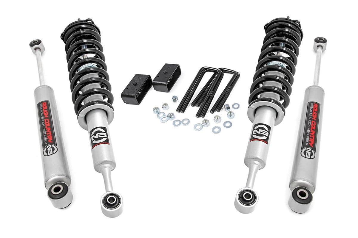 2-Inch Lift Kit with N3 Shocks for 2017-2026 Toyota Hilux