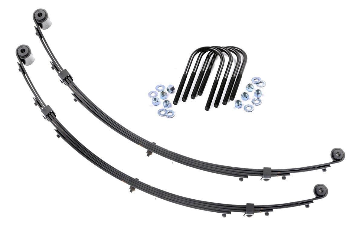 4-Inch Front Leaf Springs for 1987–1995 Jeep Wrangler YJ 4WD