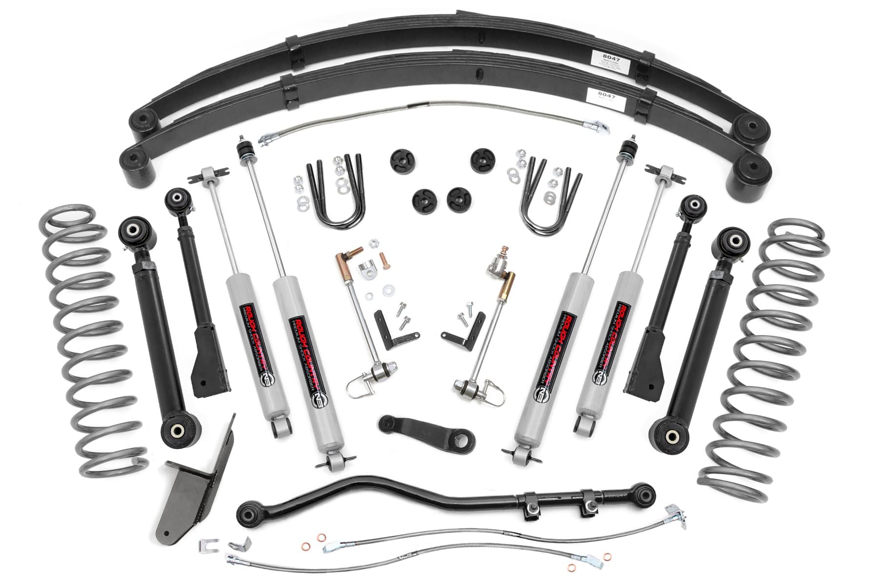 Rough Country lift kit for Jeep Cherokee (1984–2001)