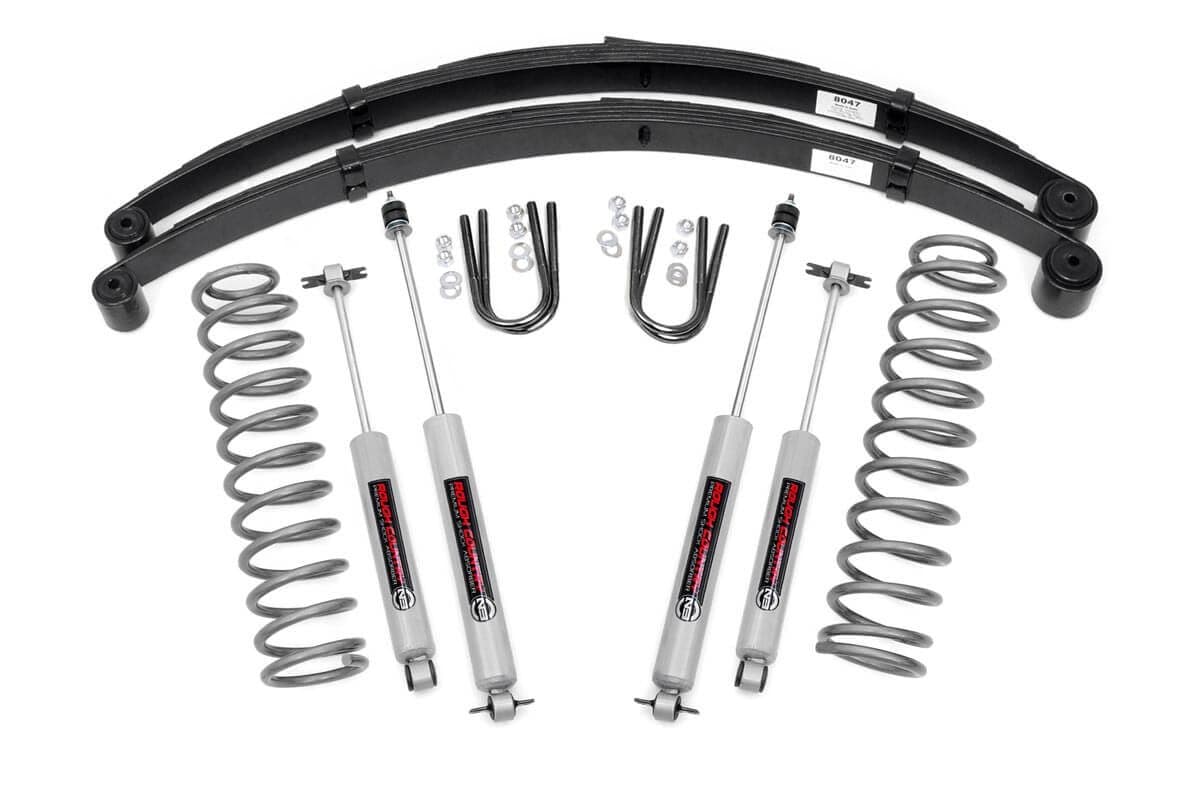 Rough Country lift kit for Jeep Cherokee (1984–2001)