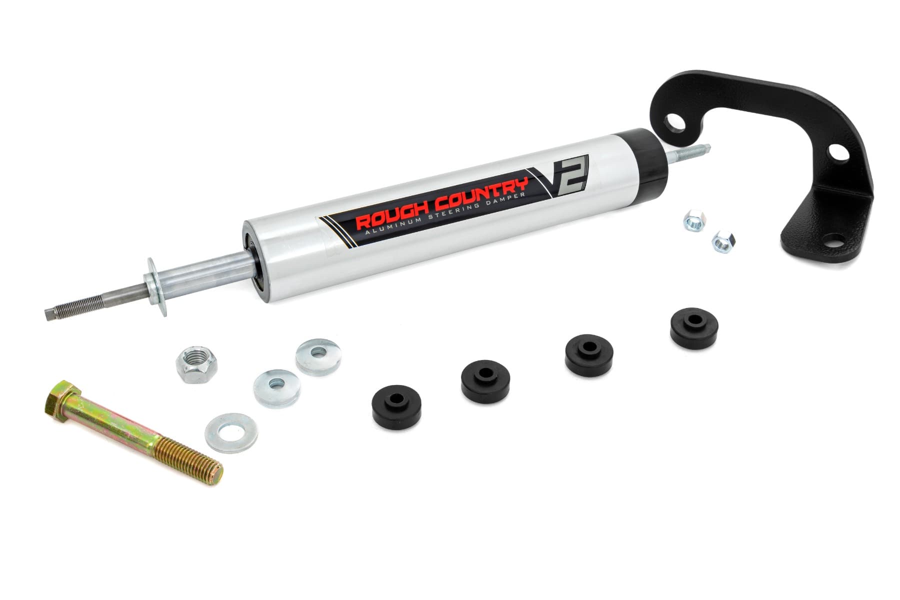 V2 Steering Stabilizer for 88-98 Pickup with 4- or 6-Inch Lift