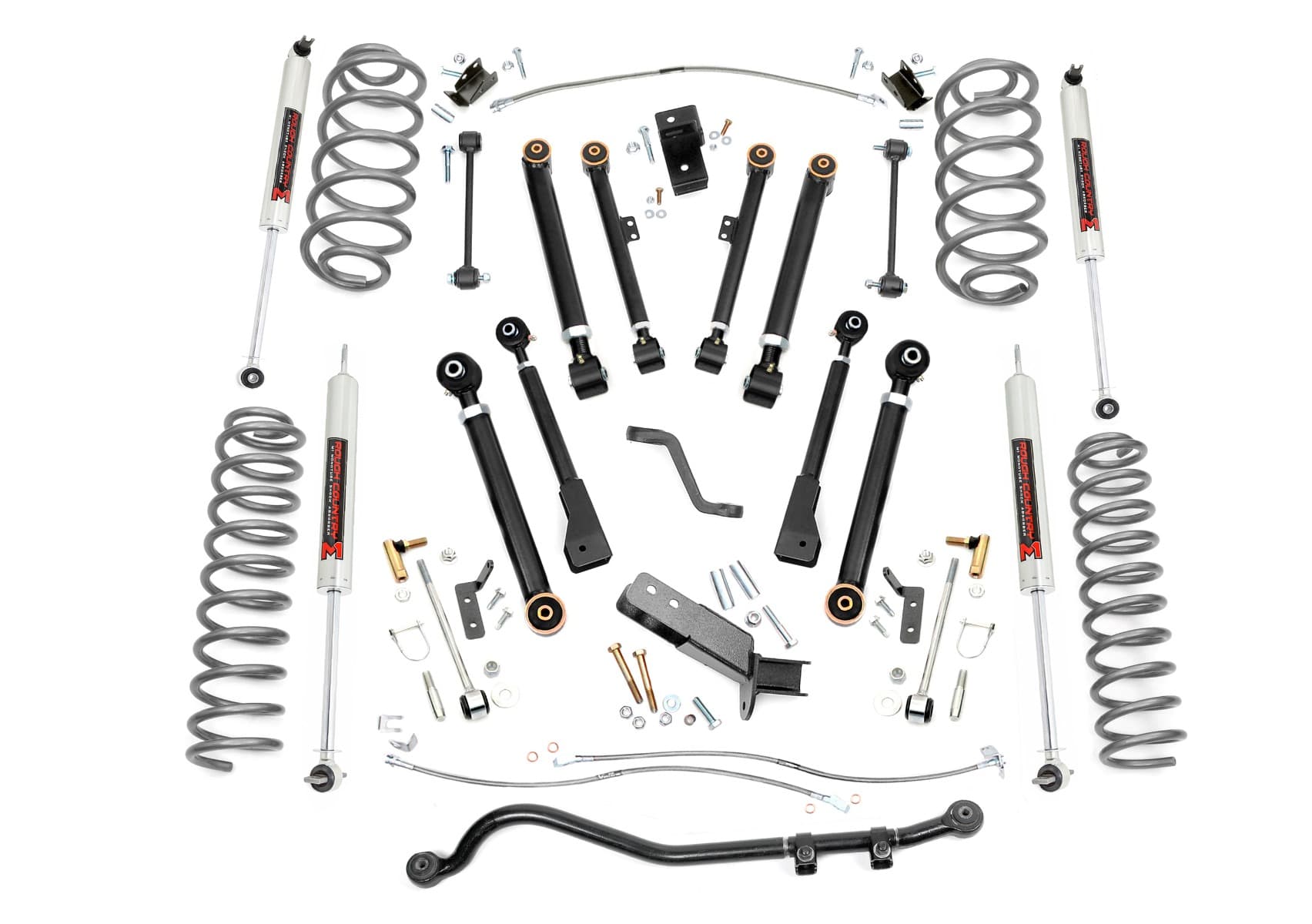 6-Inch Lift Kit with M1 Shocks for Jeep Wrangler TJ (1997–2006)