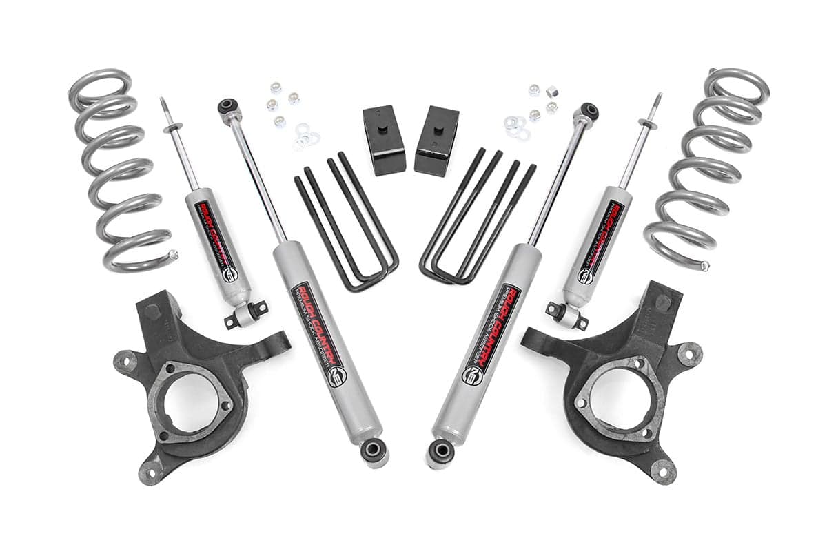 4.5-Inch Lift Kit with N3 Shocks for Silverado & Sierra 1500 2WD
