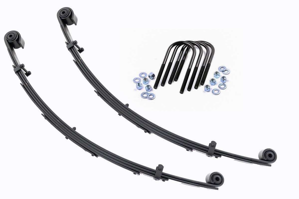 4-Inch Front Leaf Springs for Super Duty/Excursion 4WD (1999–2005)