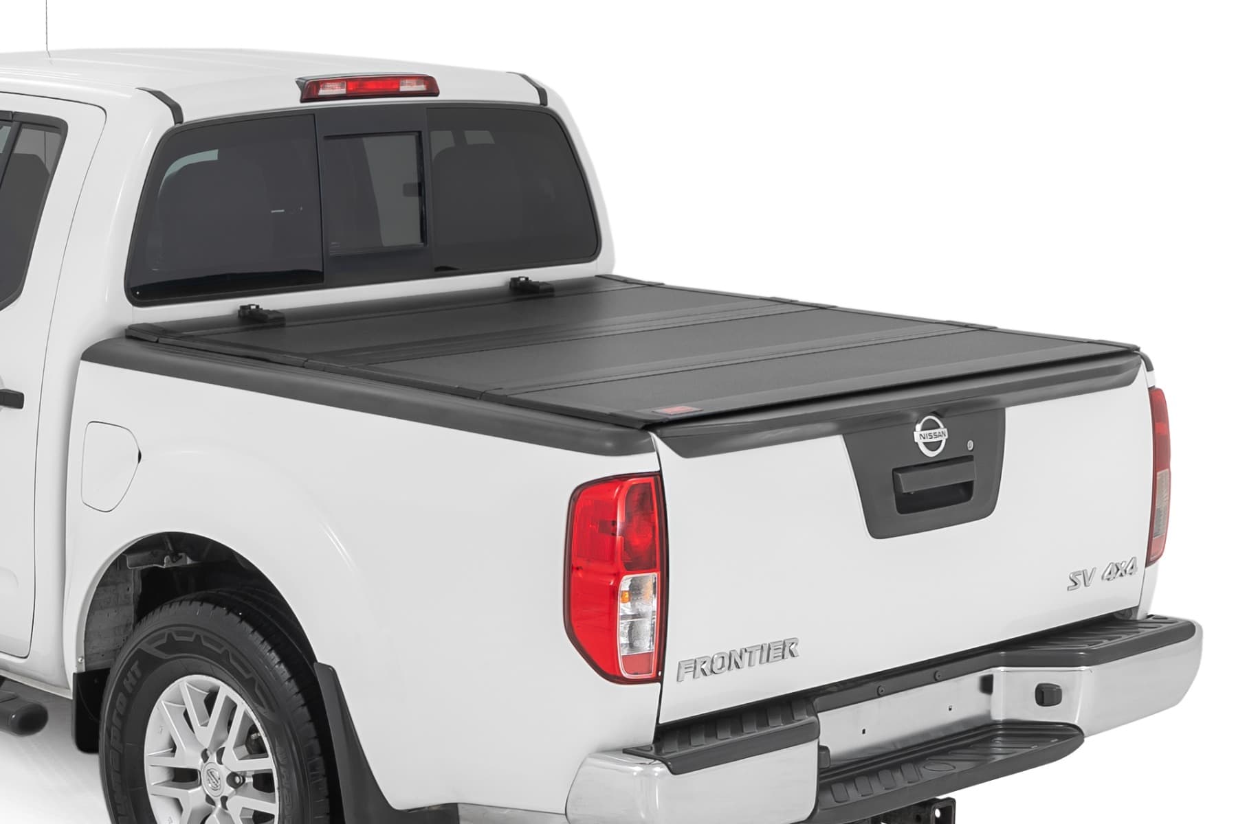 Tri-Fold Flip Up Bed Cover for Nissan Frontier 5' Bed
