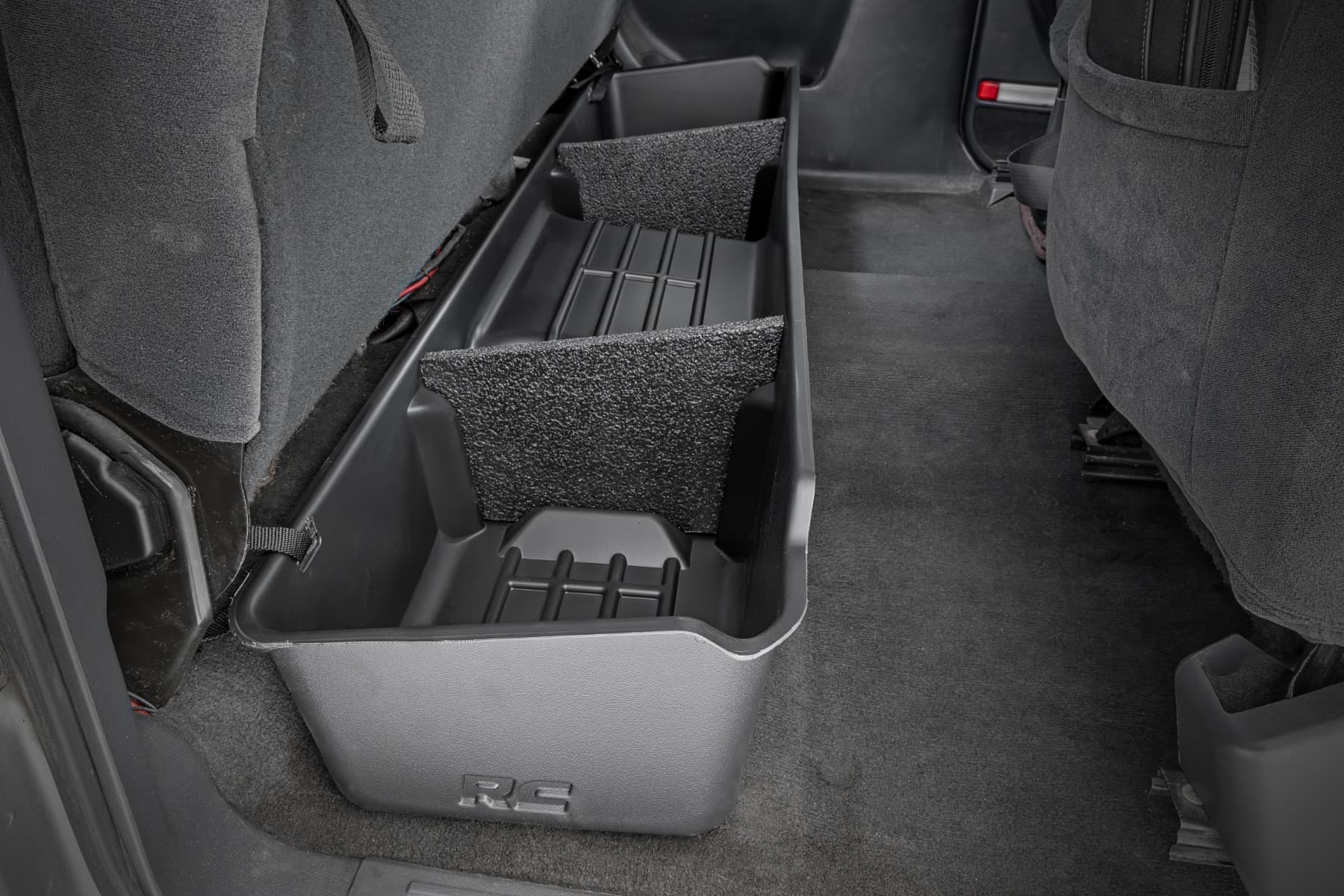 Under-Seat Storage Organizer for Extended Cab Trucks