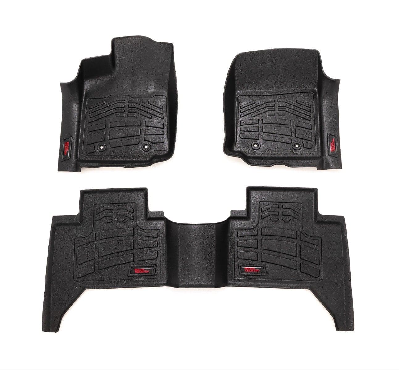 Rough Country floor mats & liner for Toyota Tacoma (2016–2023)