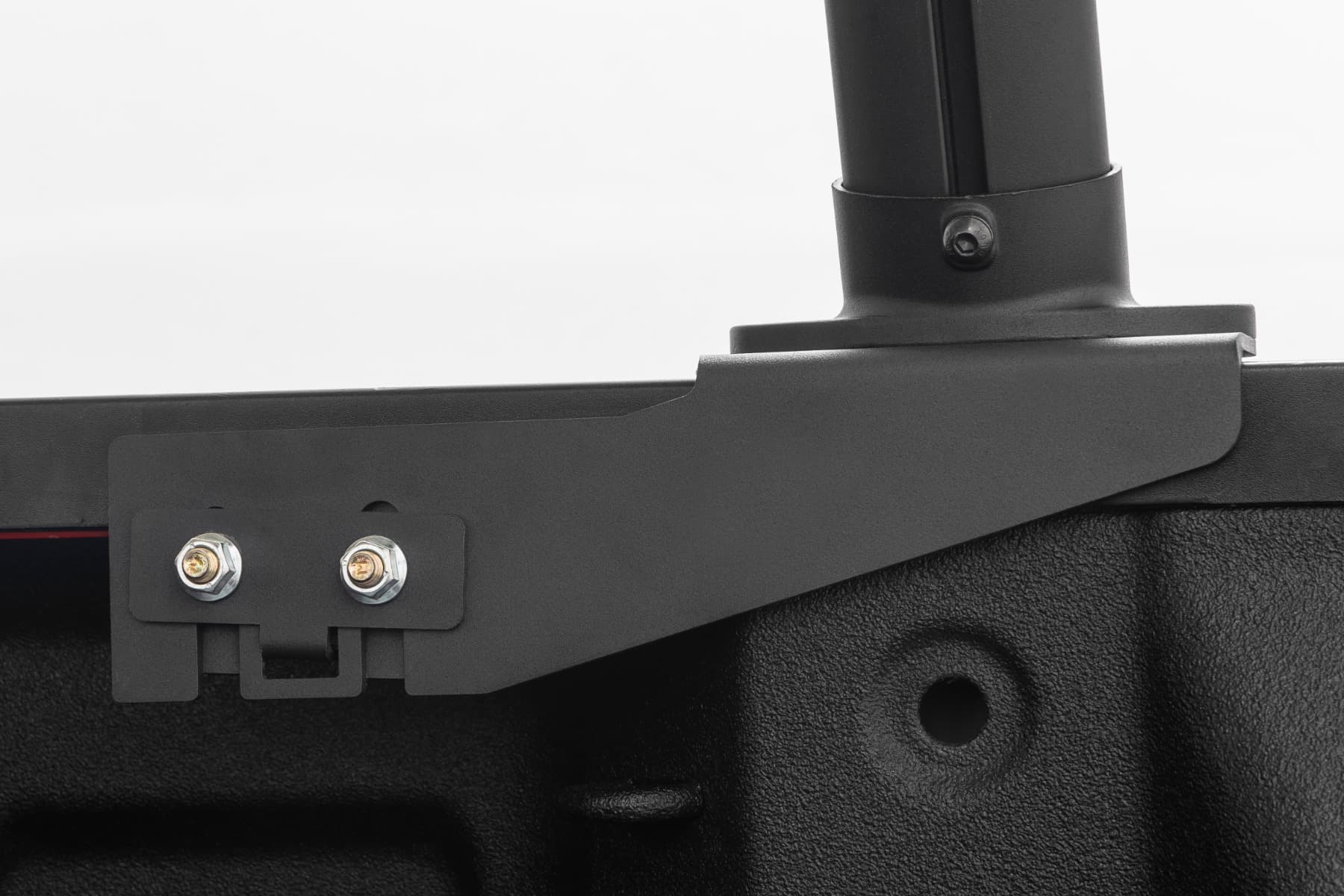 Clamp-On Bed Rack Mount for Truck Bed Rails