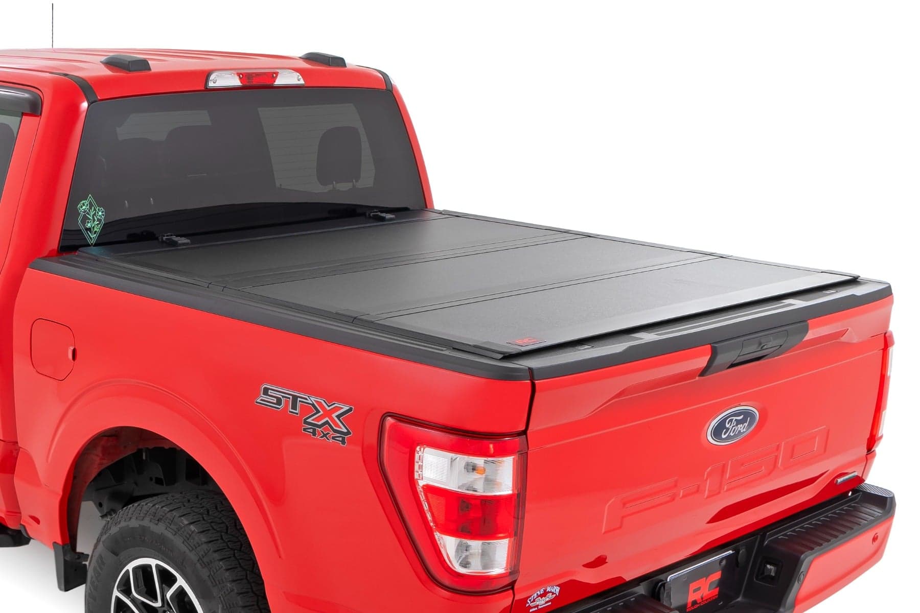 Hard Tri-Fold Flip Up Bed Cover for Ford F-150 5'7" Bed (2015-2020)