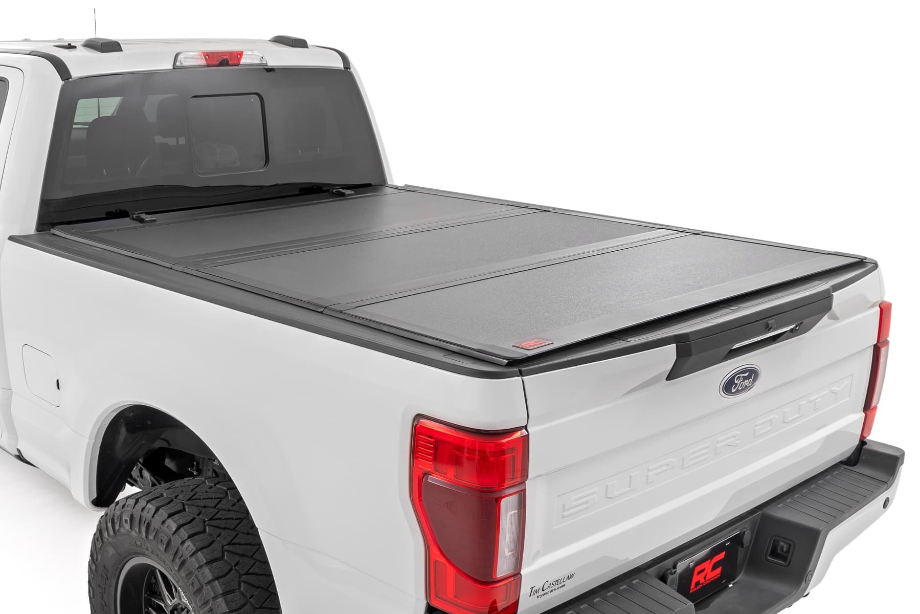 6'10" Bed Hard Tri-Fold Flip-Up Cover for F-250/F-350 (2017-2026)