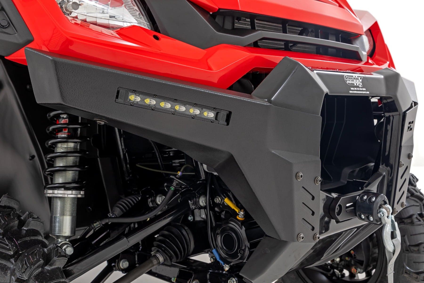 Bumper Wings with LED Light Bars for Pioneer 1000-6 (2023-2024)