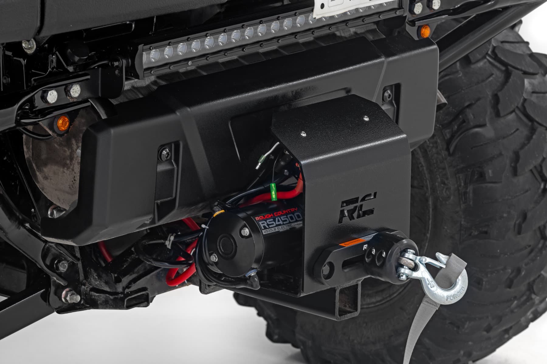 2-Inch Receiver Hitch Winch Mount for UTVs