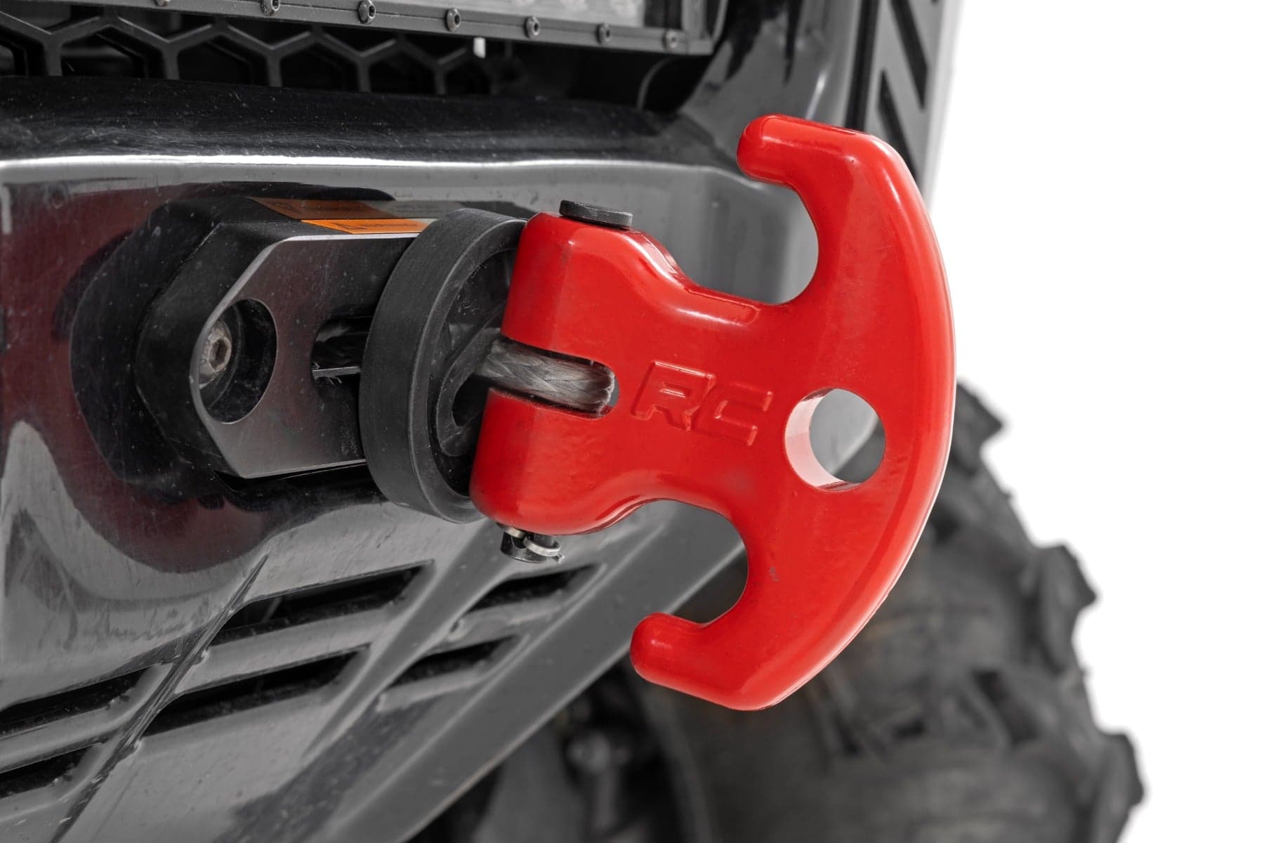 UTV Multi-Function Winch Cleat, Anodized Red