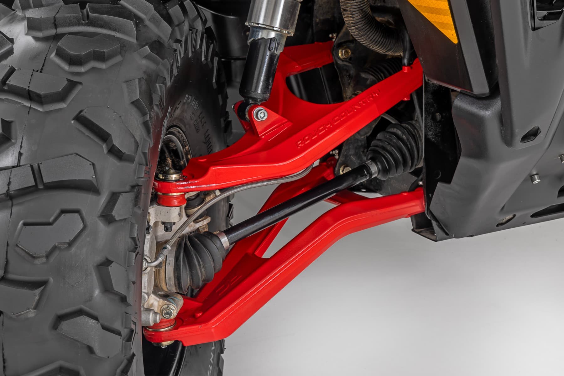 Red Forged Aluminum Control Arms for Can-Am Defender