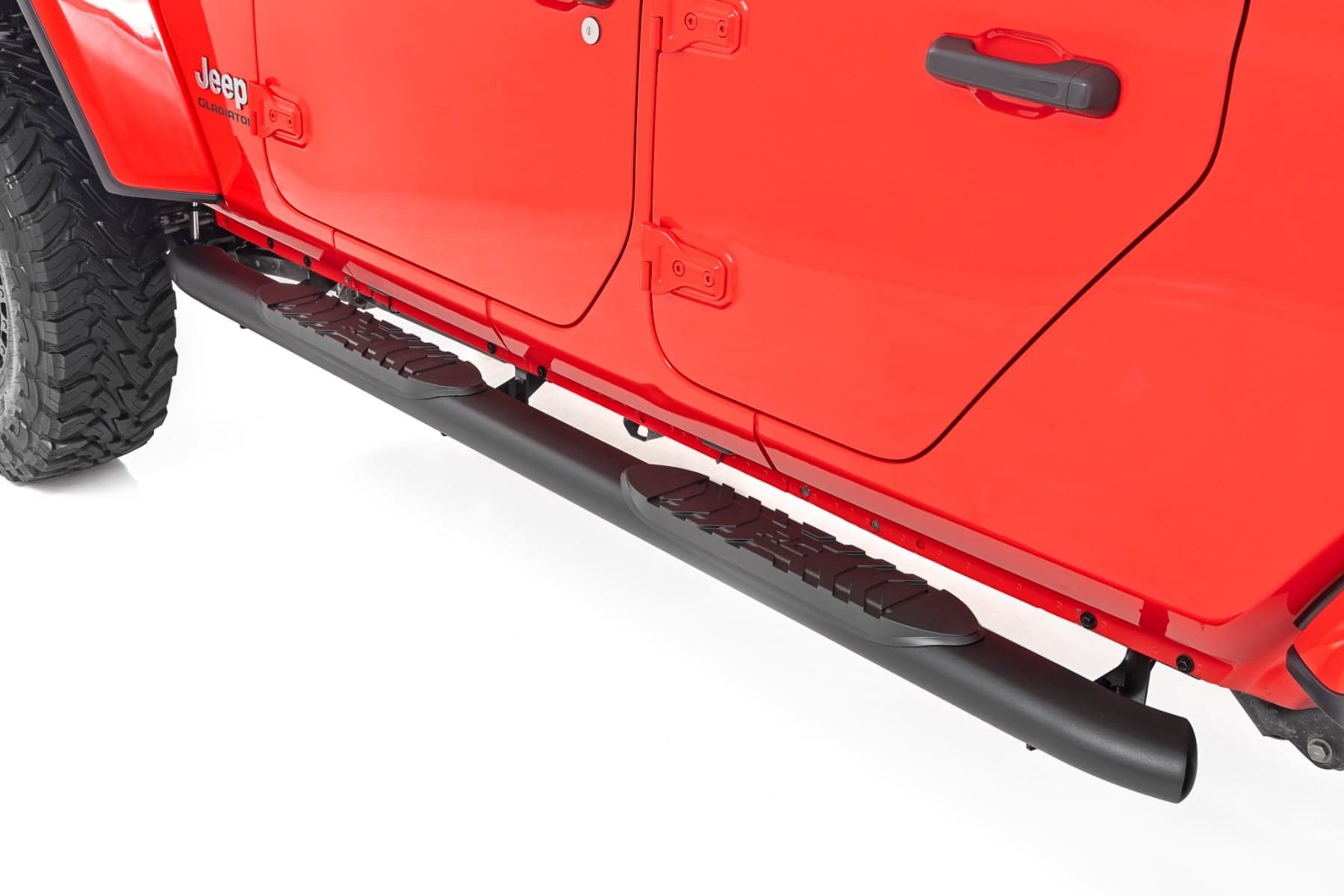 Oval Nerf Steps for 2020–2026 Jeep Gladiator 4WD
