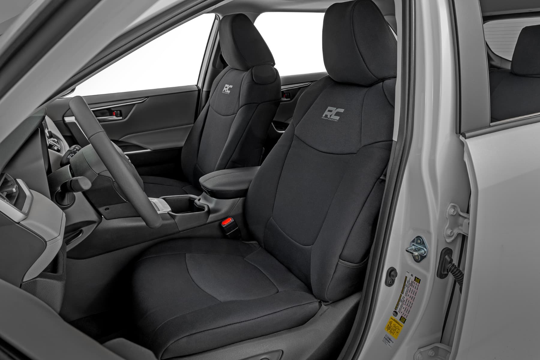 Neoprene Front and Rear Seat Covers for 2019-2025 Toyota RAV4