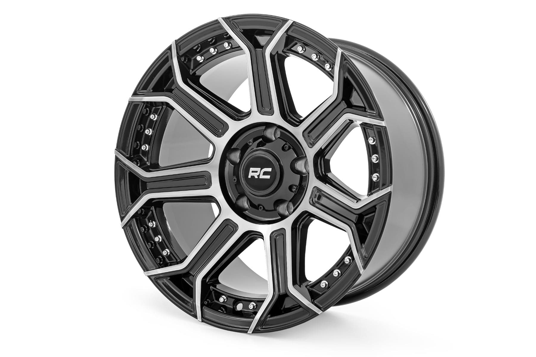 89 Series 7-Spoke Wheel in Black Machined Gun Metal — Part 89170913