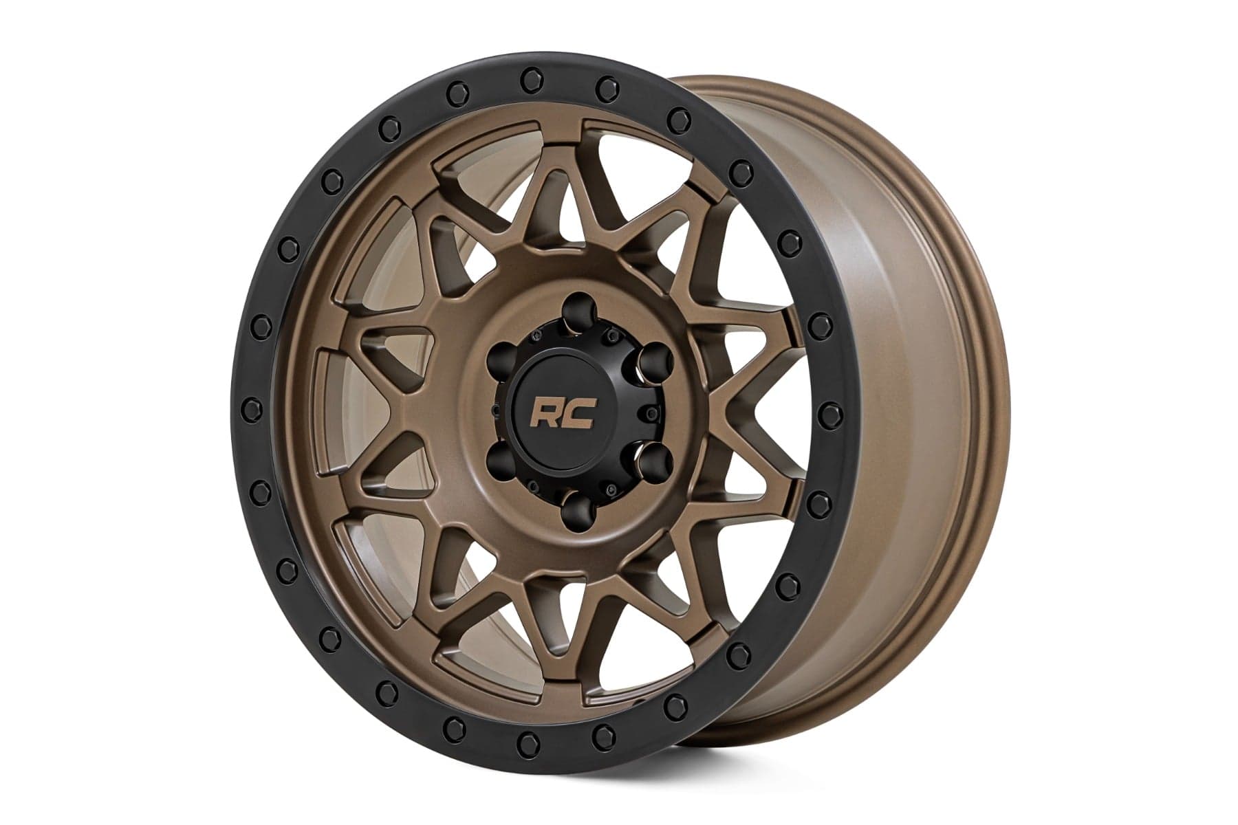 78 Series 10-Spoke Wheel — Bronze with Black Lip — Part 78181212