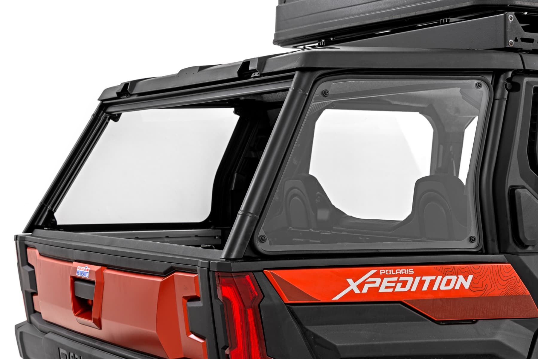 Rear Side Window Panels for Polaris XPEDITION ADV 5
