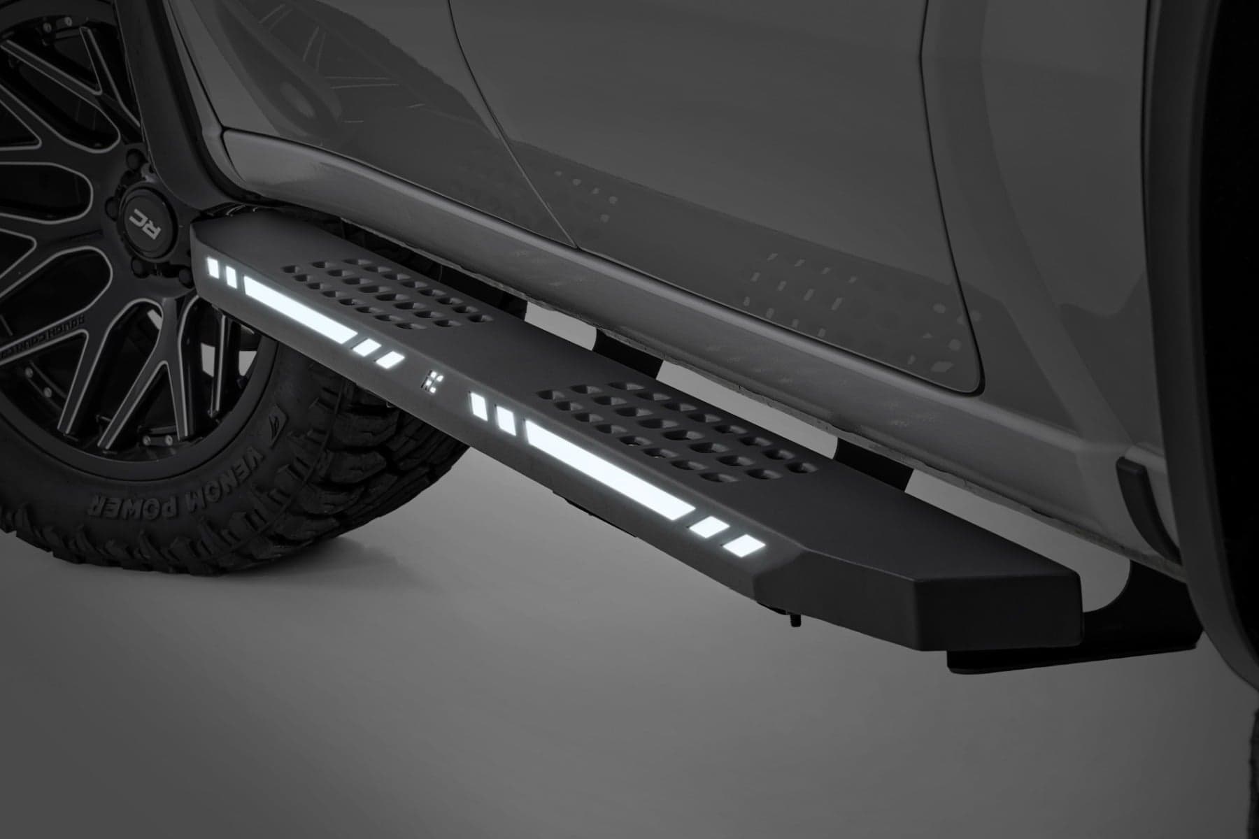 AC2 Lighted Running Boards for Ram 1500/2500/3500 Crew Cab