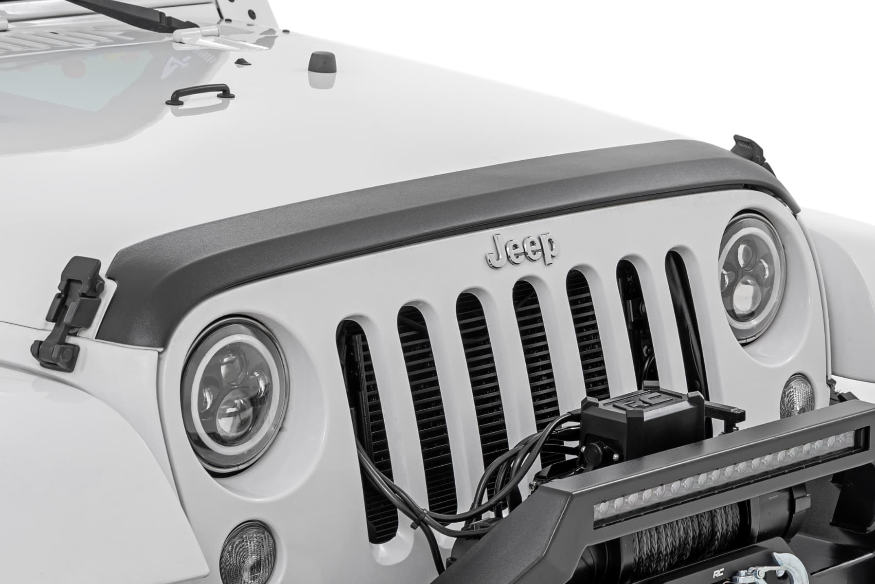 Rough Country hoods & protector for Jeep Wrangler (2007–2017)