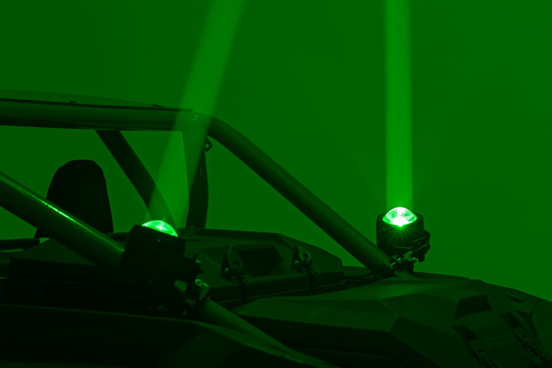 Laser Whip Light Kit — RGBW Whipless Pods, 2400 Lumens