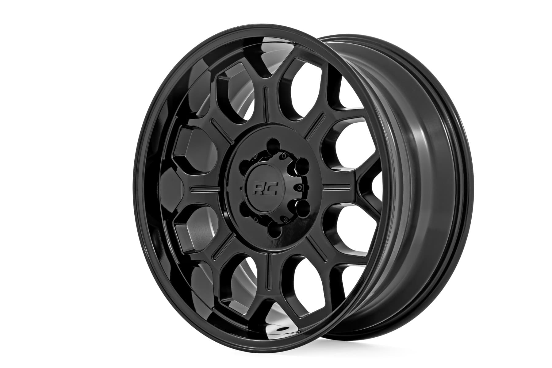 77 Series 8-Spoke Wheel, Semi-Gloss Black