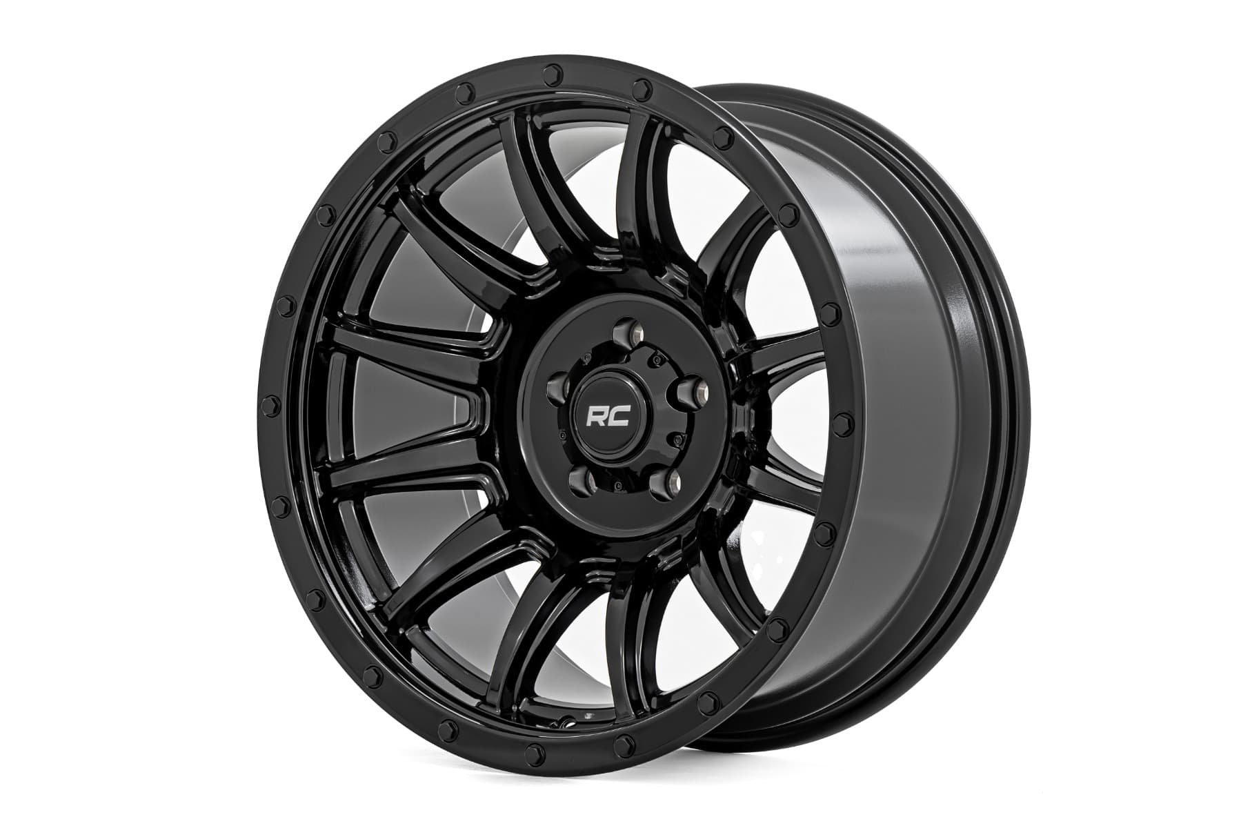90 Series 12-Spoke Gloss Black Wheel