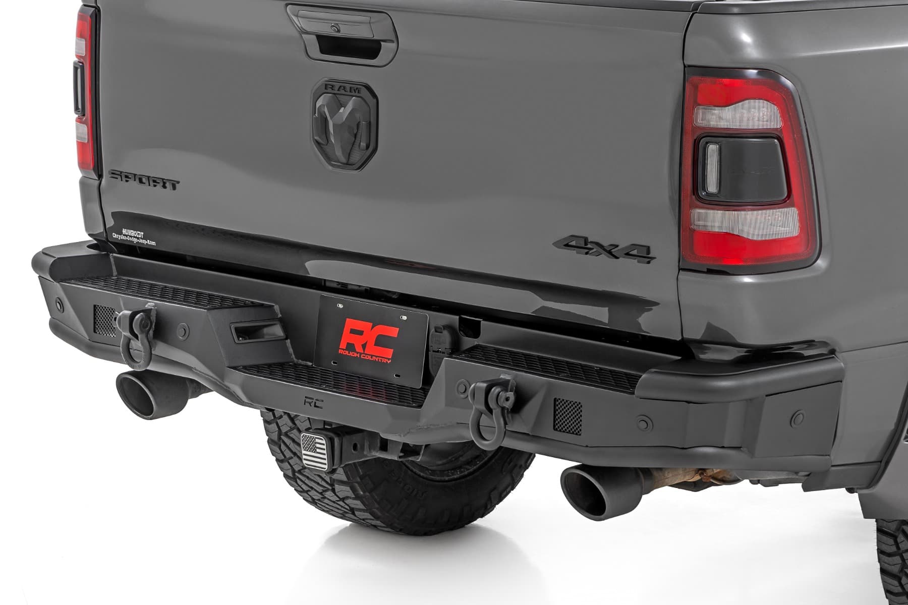 Tubular Rear Bumper for Ram 1500