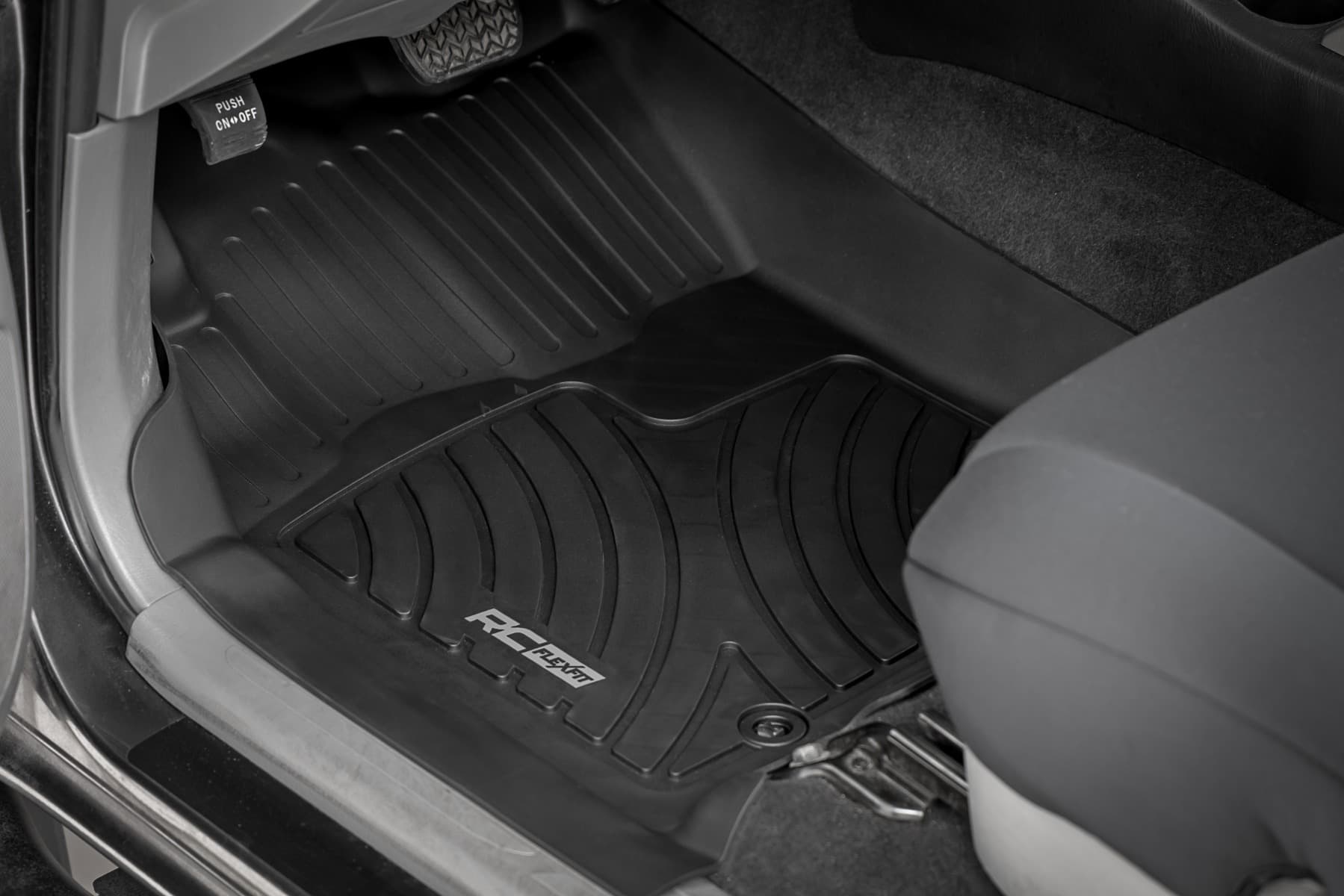 Rough Country floor mats & liner for Toyota Tacoma (2012–2015)