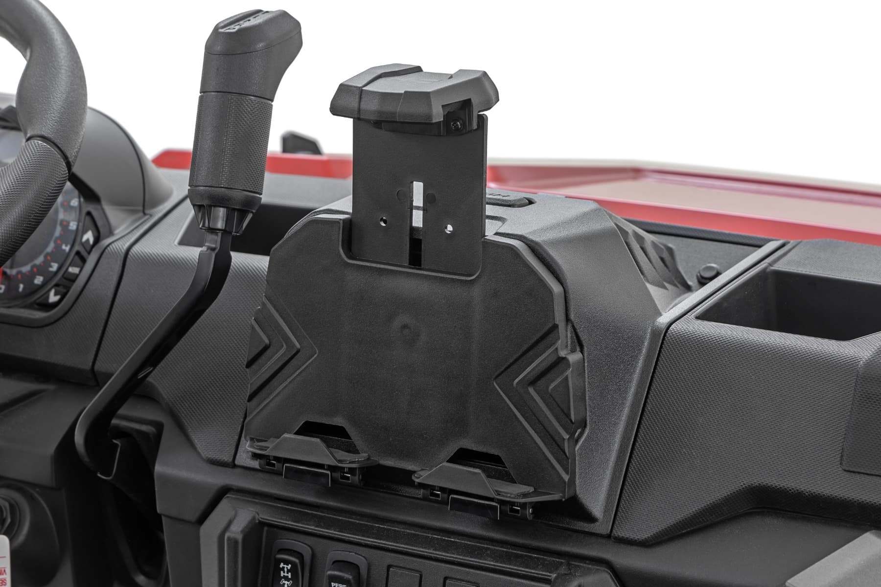 Center Console Storage Box with Tablet Holder for Polaris Ranger