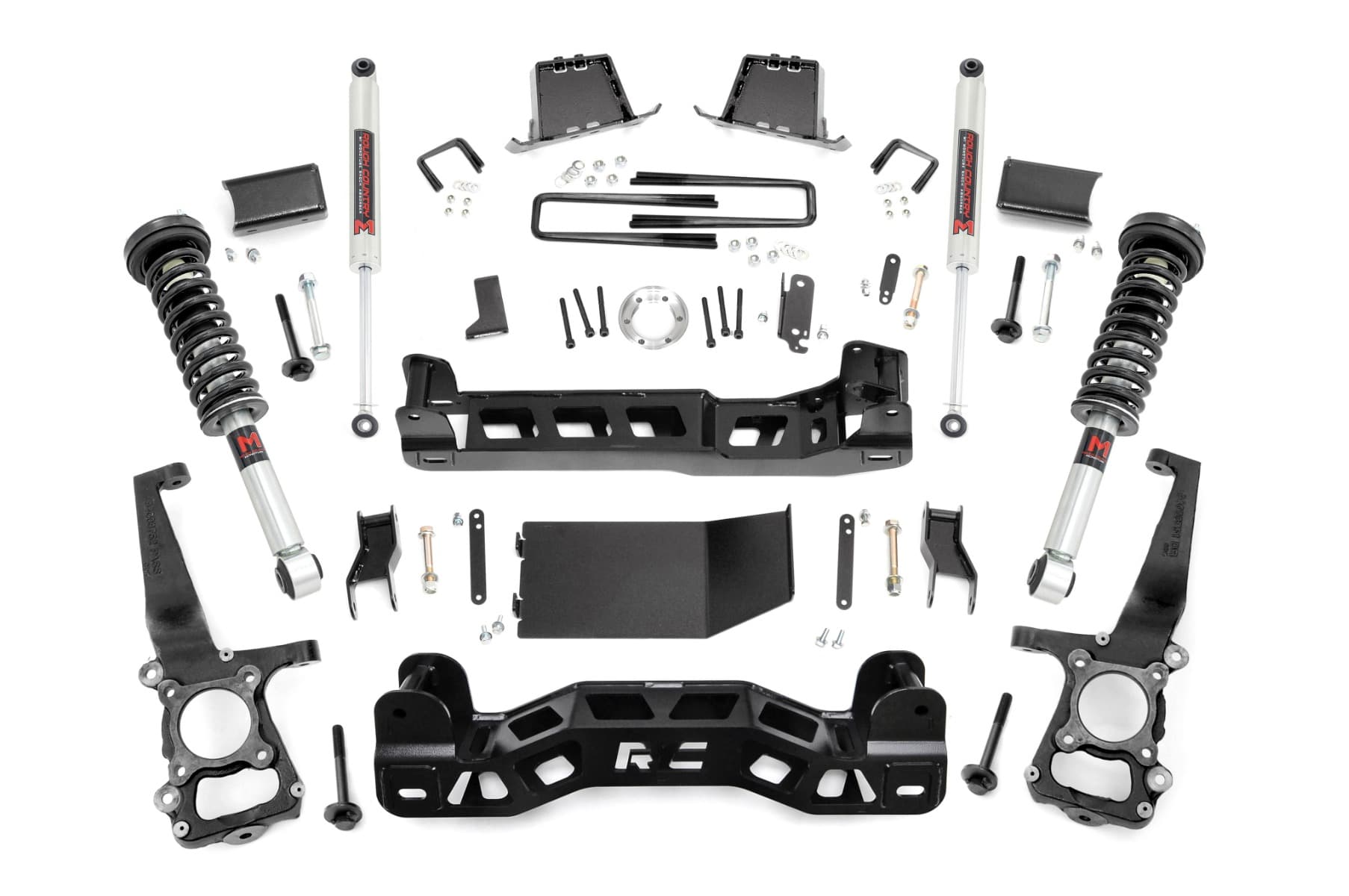 6-Inch Lift Kit with M1 Shocks for 2011-2013 Ford F-150 4WD