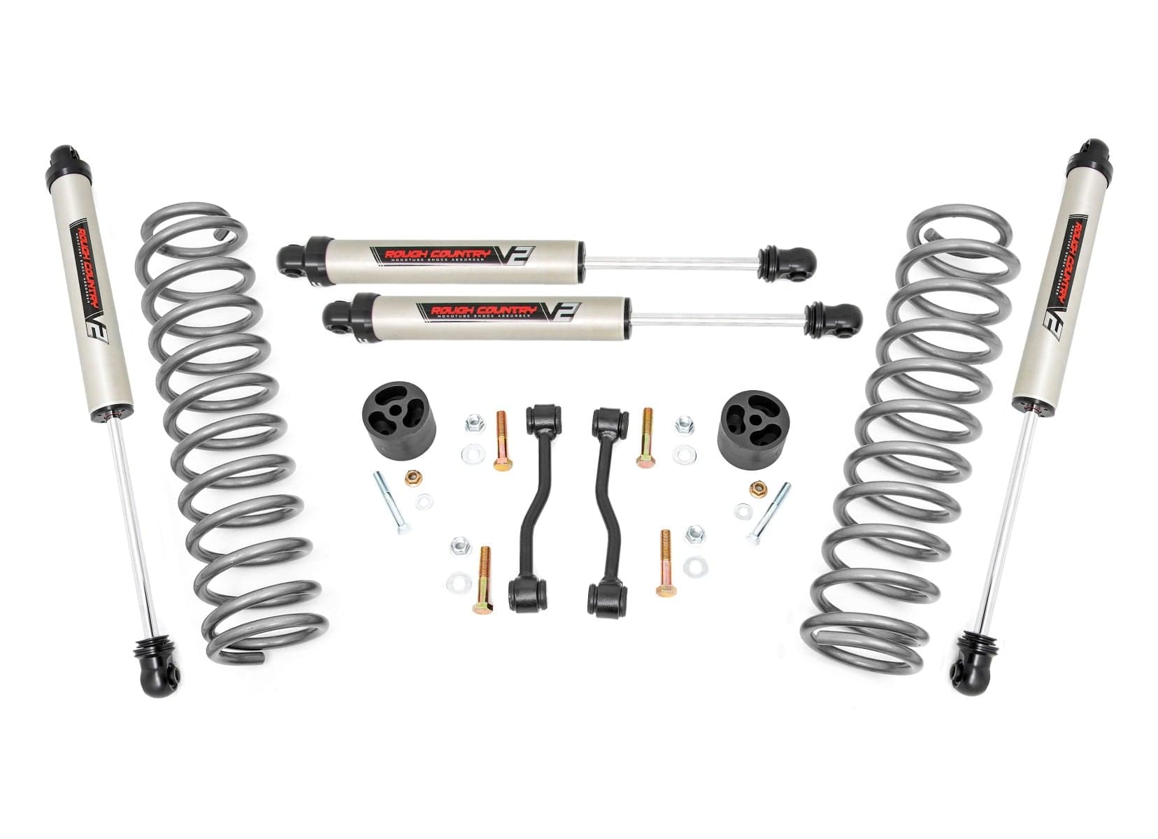 2.5-Inch Coil Leveling Kit with V2 Shocks for 2020–2023 Gladiator
