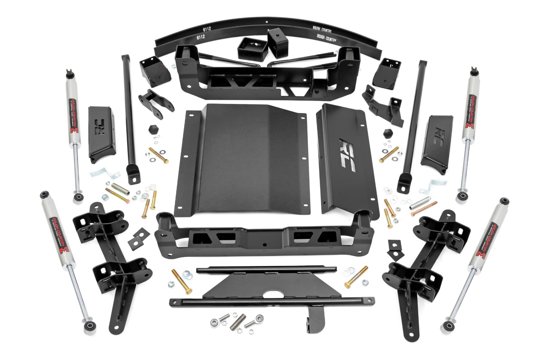 6 Inch Lift Kit with M1 Monotube Shocks