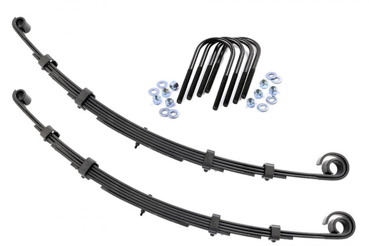 2.5-Inch Front Leaf Springs for Jeep CJ5/CJ7/Scrambler 4WD