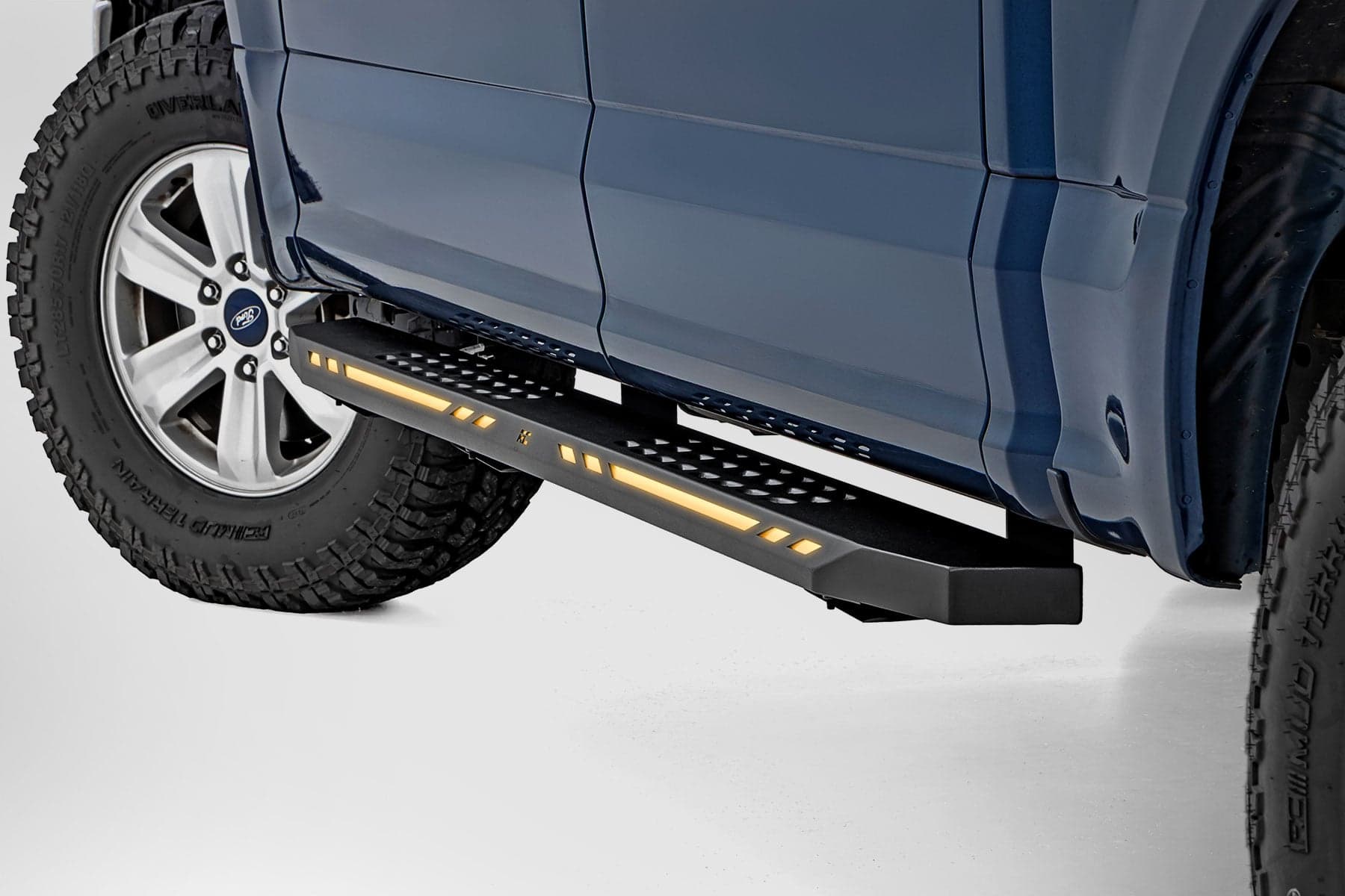 AC2 Lighted Running Boards for Ford F-150 Crew Cab