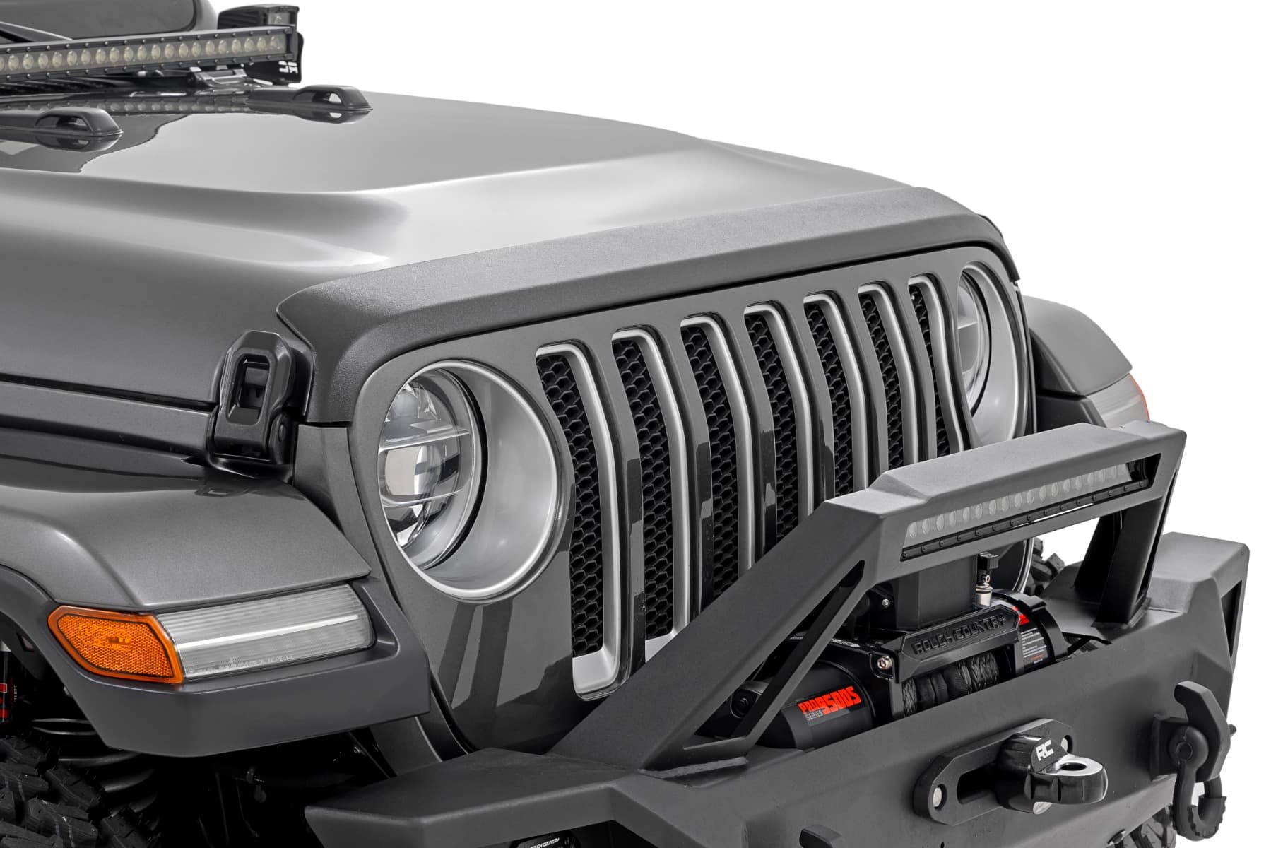 Rough Country hoods & protector for Jeep Wrangler (2019–2026)