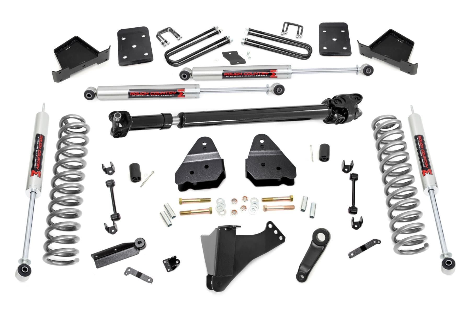 4.5-Inch Lift Kit with M1 Shocks for Ford Super Duty 4WD (2017–2022)