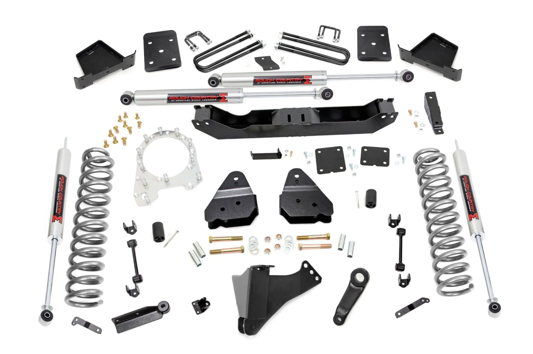 4.5-Inch Lift Kit with M1 Shocks for 2017–2022 Ford Super Duty 4WD