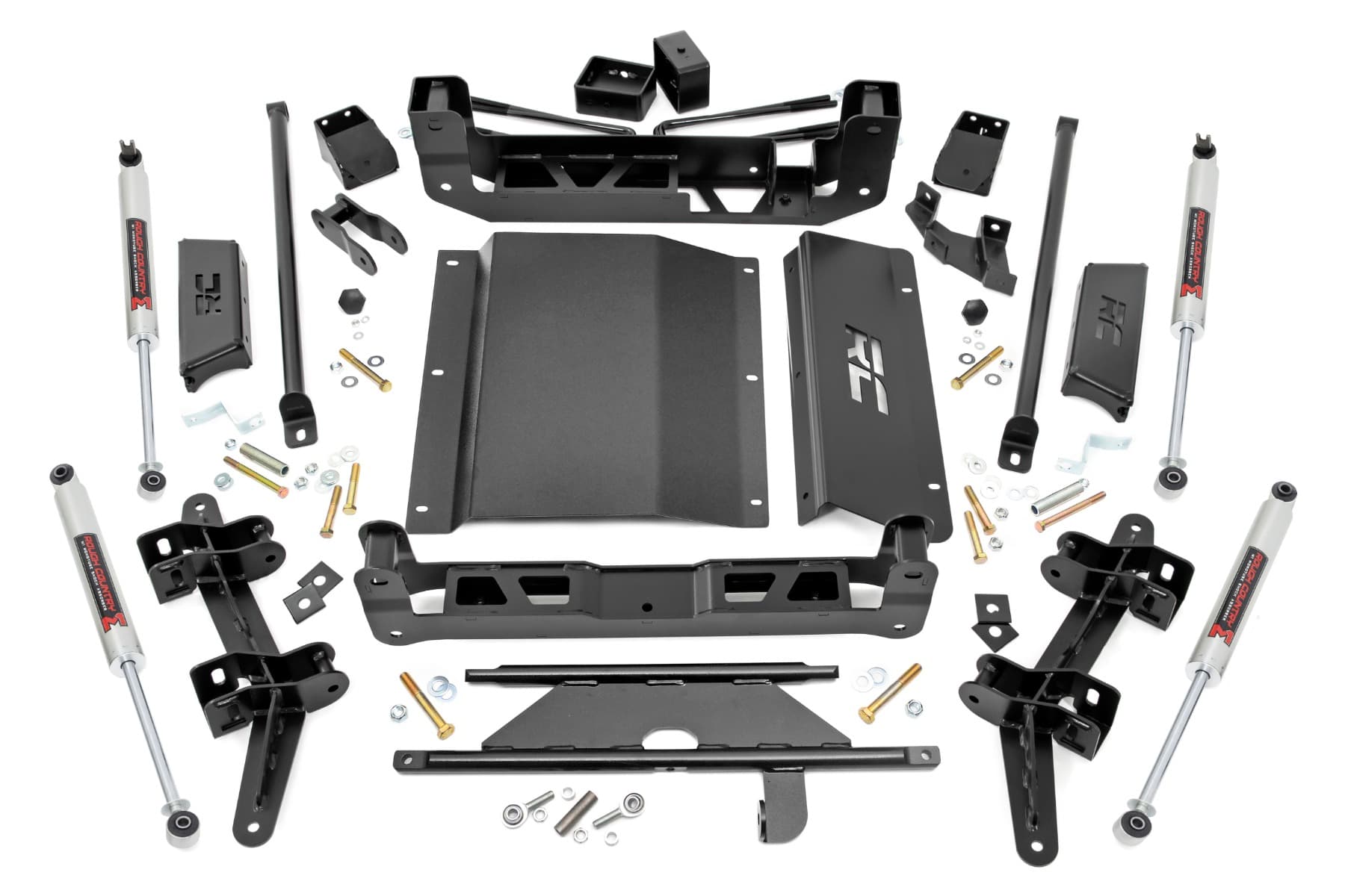 4-Inch Lift Kit with M1 Monotube Shocks for Tahoe & Suburban