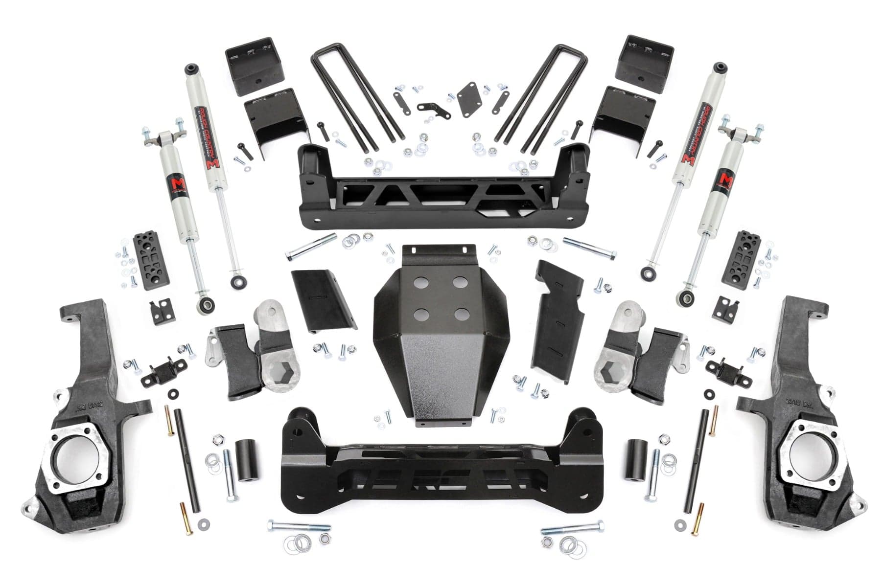 5-Inch Lift Kit with M1 Shocks for Silverado/Sierra HD