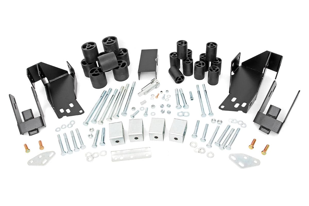 3-Inch Body Lift Kit for 2007–2013 Silverado 1500 & Sierra 1500