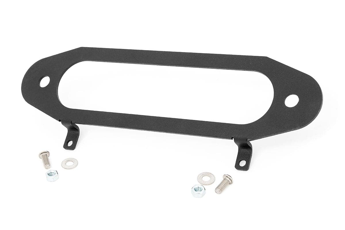 Winch License Plate Mount for Hawse Fairleads