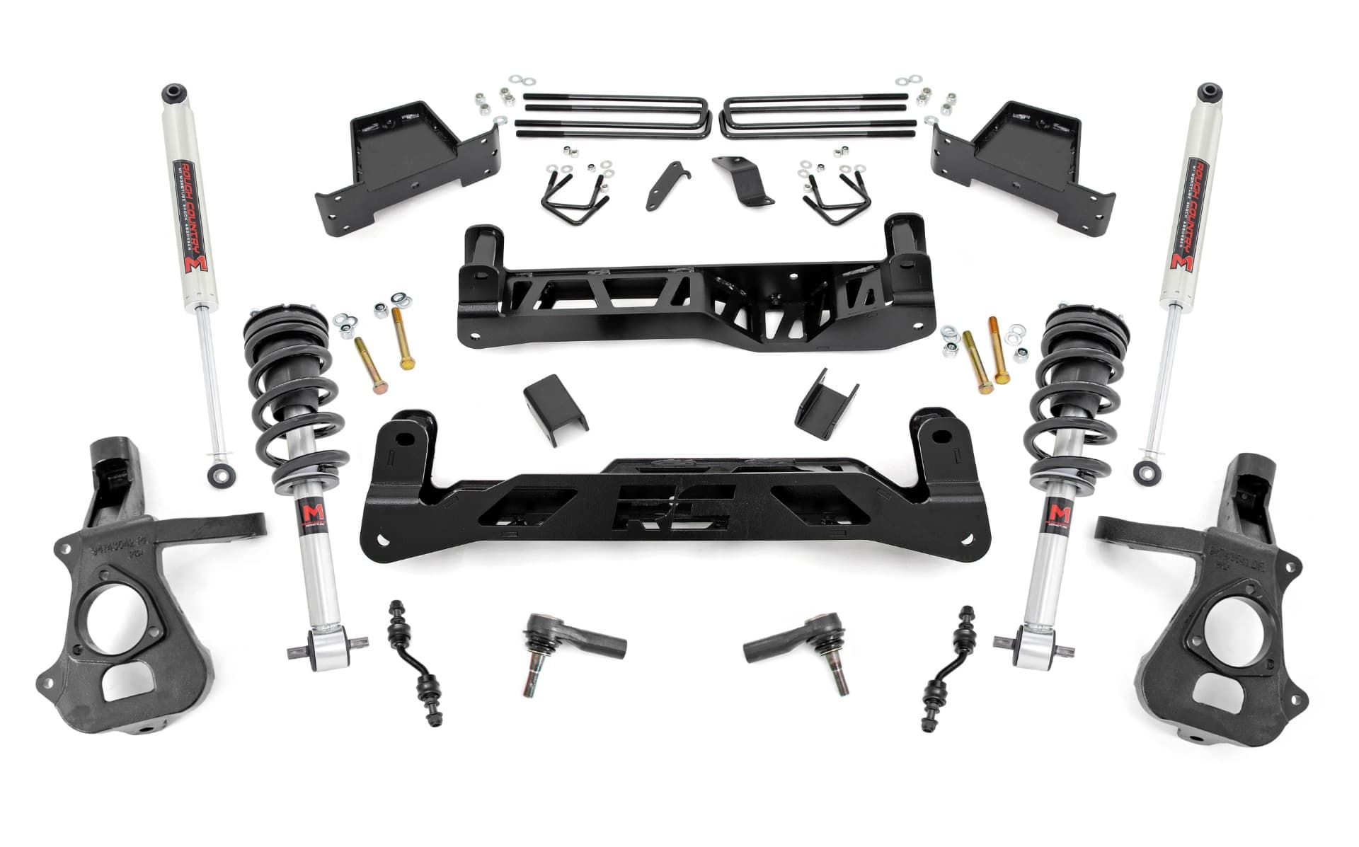 7-Inch Lift Kit with M1 Shocks for Chevy/GMC 1500 2WD (2014-2019)
