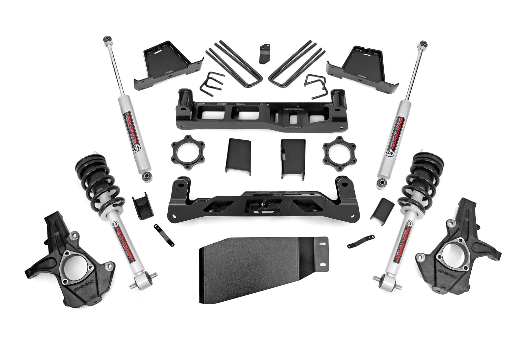 6-Inch Lift Kit with N3 Shocks for Chevy/GMC 1500 4WD (2007-2013)