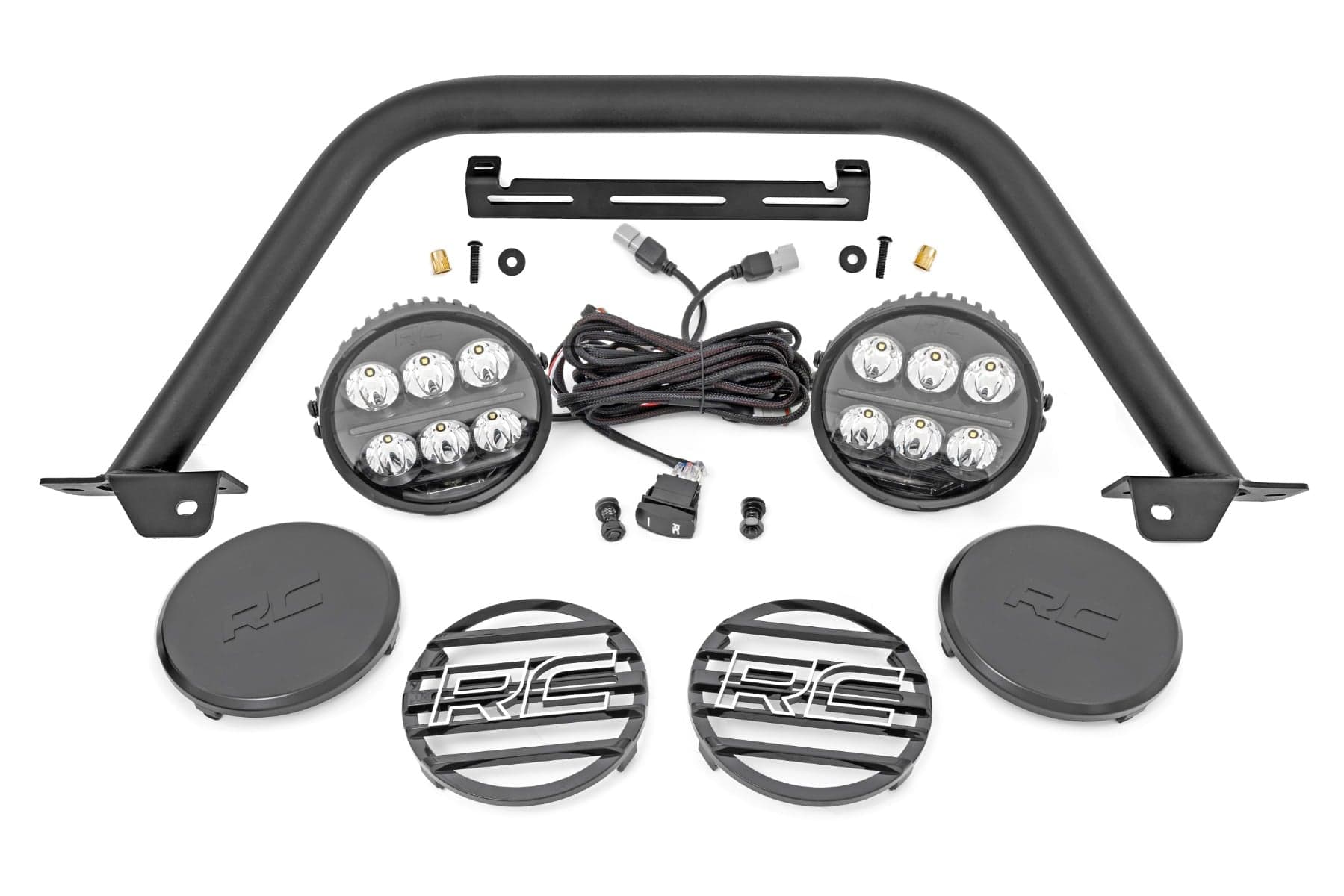 Rough Country bull bars & grille guard for Ford Bronco (2021–2026)