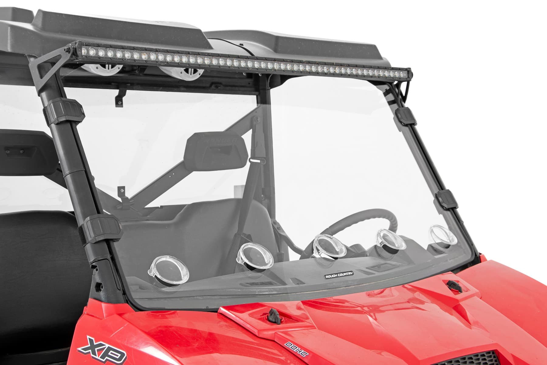Vented Full Windshield for Polaris Ranger