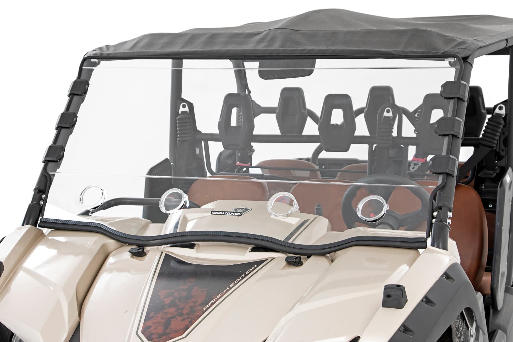 Vented Full Windshield for Yamaha Viking (2015–2025)
