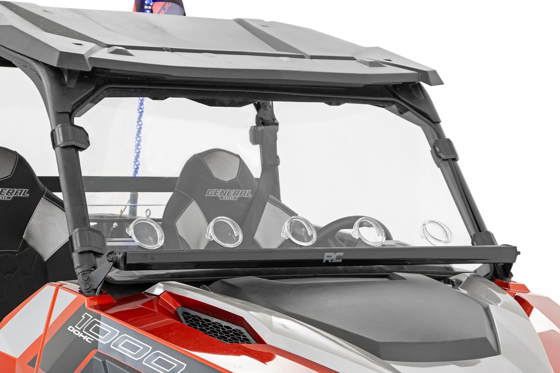 Vented Full Windshield for Polaris General