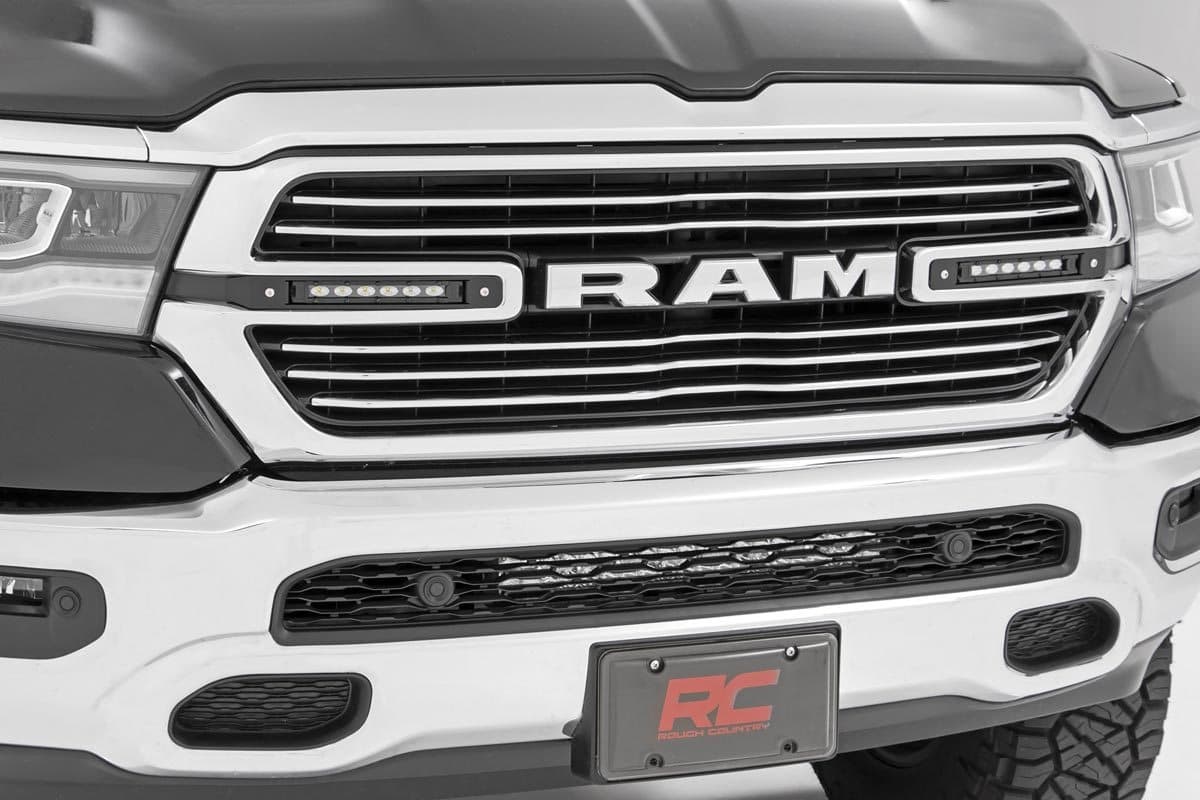 Dual 6-Inch Black Series LED Grille Kit for Ram 1500 (2019–2024)